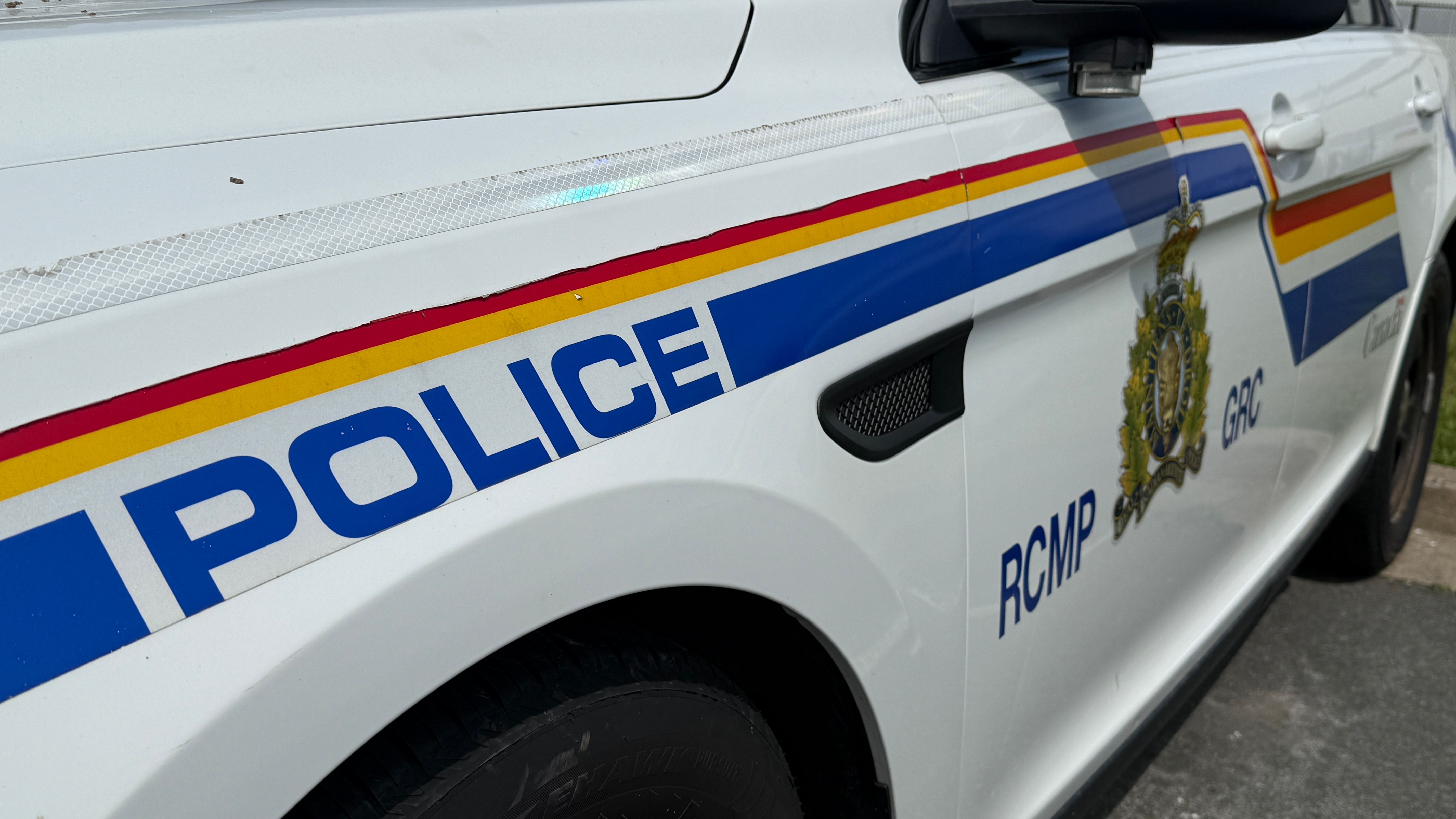 A RCMP vehicle is pictured on July 3, 2025. (CTV Atlantic / Callum Smith)