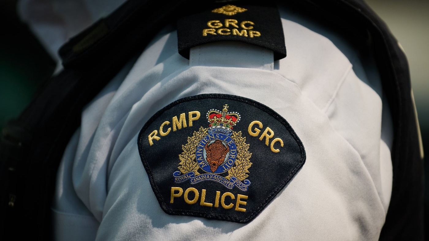 An RCMP shoulder patch is seen in Toronto, on Monday, July 27, 2026. THE CANADIAN PRESS/Sammy Kogan