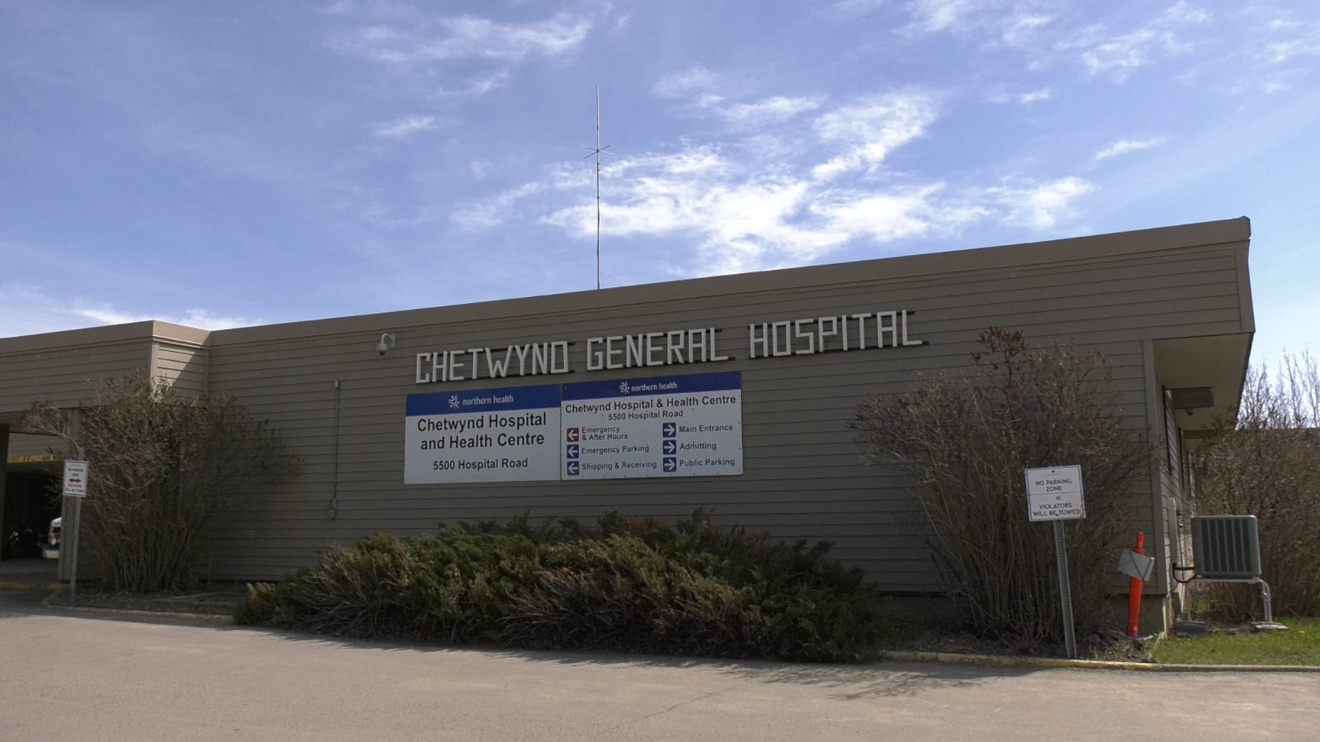 Chetwynd Emergency Department to close overnight due to staffing challenges