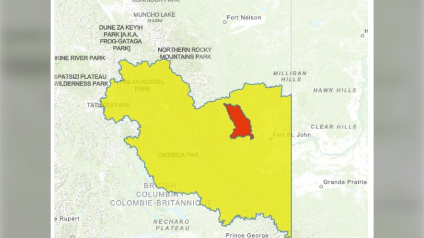 Flood Warning issued for Beatton River northwest of Fort St. John ...