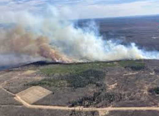 Wildfire north of Chetwynd now ‘being held’ as crews continue containment work