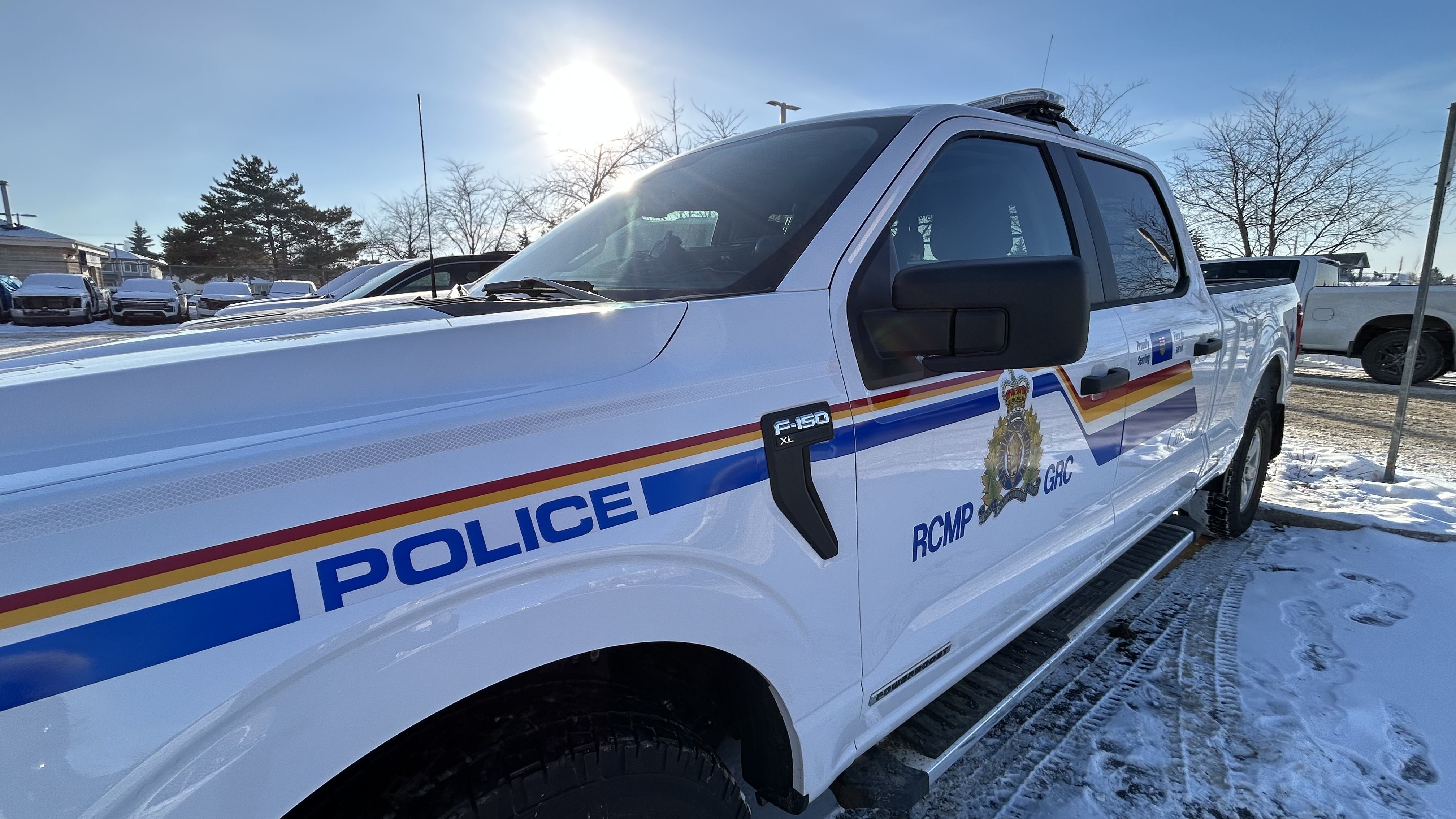 An RCMP cruiser on Jan. 27, 2026. (Brandon Lynch/CTV News)