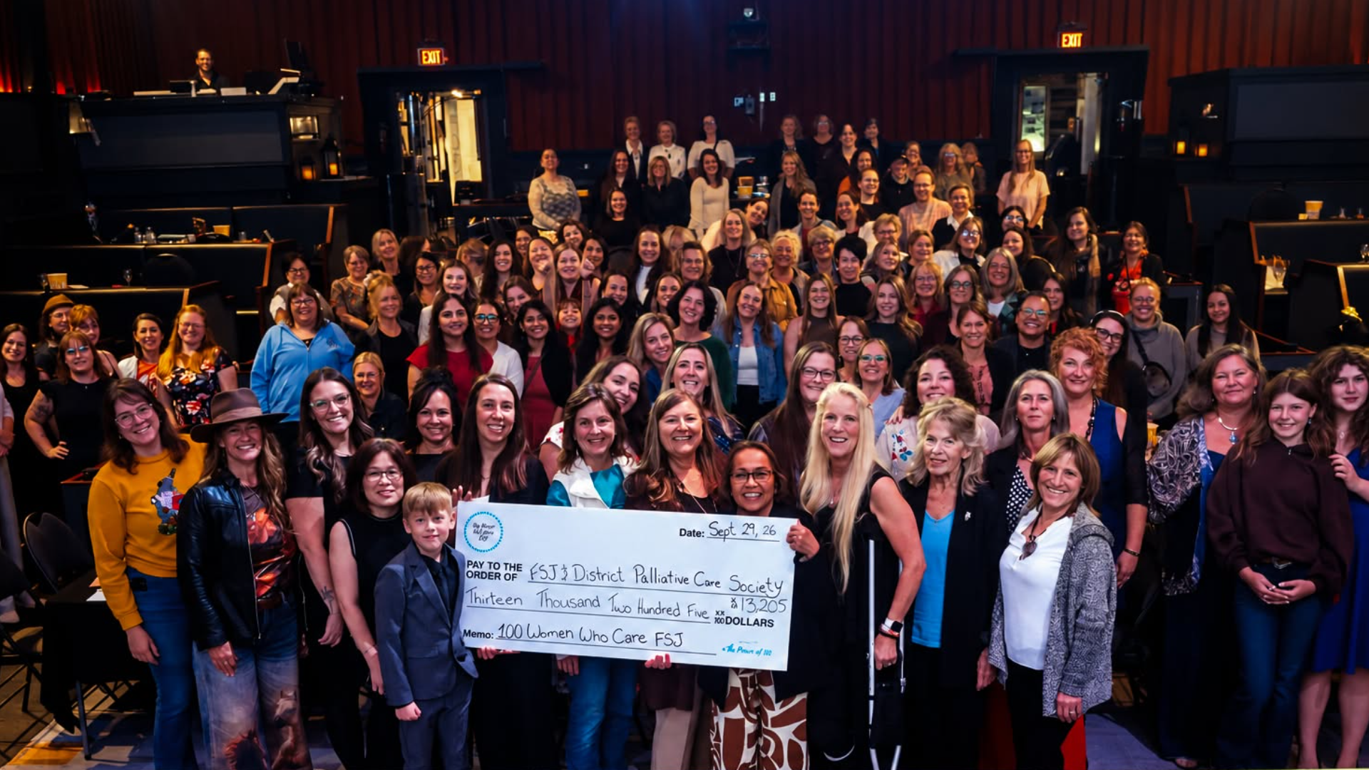 Palliative care group receives more than $13K from 100 Women Who Care Fort St. John