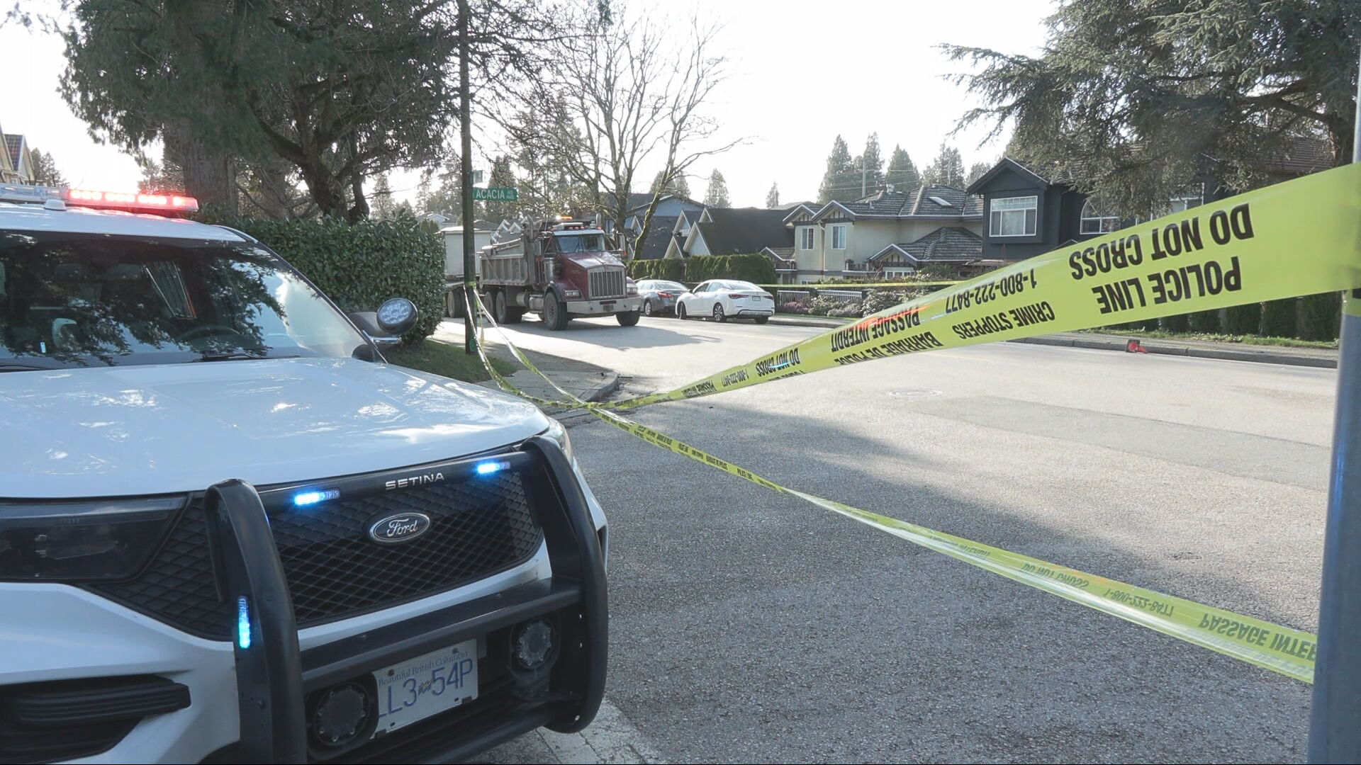 The RCMP detachment’s criminal collision investigation team is working to determine the circumstances that led to the crash, police said. (CTV News)