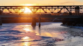 Snow melt accelerates through the first week of April