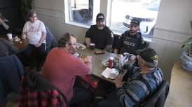 ‘Coffee with a Cop’ brings residents face-to-face with police in Kensington, P.E.I.