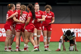 Canadian women post a pair of wins, finish 5th at Vancouver Sevens