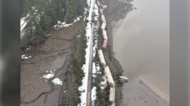 Prince Rupert train derailment spilled almost 8,000 litres of diesel, ministry says