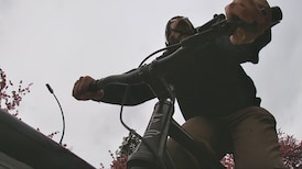 ‘It brings people together’: Bicycle polo player inspired by film festival funded by recycling cans