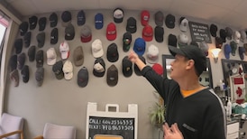 B.C. barber decorates shop with dozens of ‘retired’ hats 