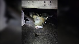 Highway hazard: OPP stop tractor-trailer missing full set of rear tires on Hwy. 17