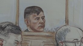 Officer who dragged fallen B.C. Mountie to elevator testifies at Nicholas Bellemare murder trial