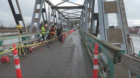 Barge-damaged Metro Vancouver bridge to remain closed ‘until further notice,’ TransLink says