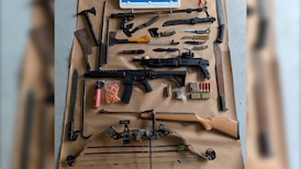 Weapons, drugs seized from homeless encampment in Squamish, B.C.