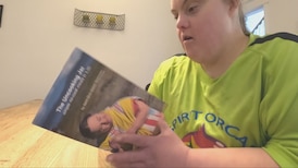 ‘Don’t let anything limit you’: Blind athlete with Down syndrome publishes un-cookbook