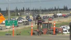 Construction work traffic delays drive southwest Edmontonians mad