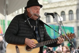 ‘Buy local’: Neil Young says he will remove his music from Amazon’s streaming service