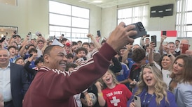 ‘It’s a really big day’: Soccer legends bring World Cup buzz to Vancouver with fan event at Italian Cultural Centre