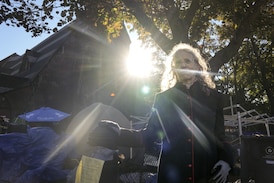 A Toronto priest has won a top literary prize for her book on the homelessness crisis