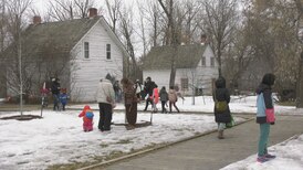 Easter egg hunt at John Walter Museum