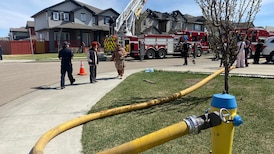 Duplex fire in south Edmonton