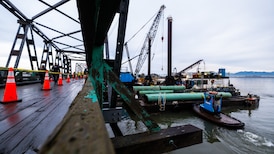 Barge-damaged Delta bridge reopening to traffic after 2 months of repairs