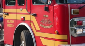 Shed fire near Kelowna considered suspicious 