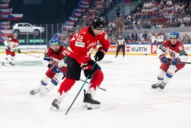 Evan Bouchard knocked out of world hockey championship quarterfinal