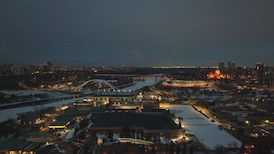 Mild temperatures and more flurries this week