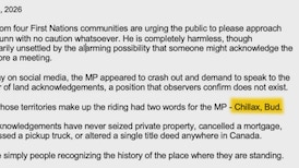 Cheeky ‘crash out’ statement has B.C. chiefs’ property rights position going viral