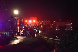 Driver dead after vehicle crashes into water-filled ditch in Surrey, B.C.