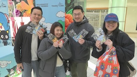 Huge turnout for Hello Kitty Compass Cards at Metrotown