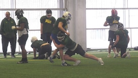 ‘Once in a lifetime’: Kids across province show up for Edmonton Elks young elites tryouts