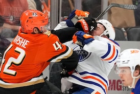 Done in by deficient defense, the Edmonton Oilers were ousted early from NHL playoffs