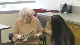 NorQuest practical nursing students getting hands-on mental health training