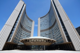 Toronto city council votes to ban flying flags of foreign countries at City Hall, civic centres