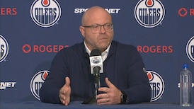 GM Bowman says Oilers done dealing ahead of NHL trade deadline unless swap ‘that makes sense’ comes up