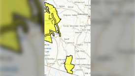 Snowfall warning issued for Jasper and Highway 93 