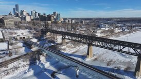 High Level Bridge closed due to collision 