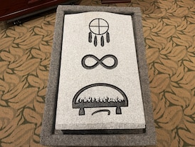 Inuit lamp symbol approved for headstones at national military cemetery