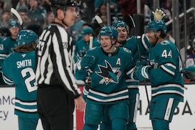 Sharks edge Oilers 5-4 to snap five-game winless streak