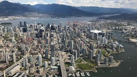 Suspect at large after ‘random and unprovoked’ stabbings on Vancouver seawall, police say