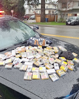 Man, 41, arrested after armed robbery in Abbotsford, B.C.