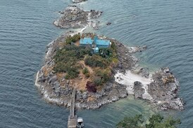 Private island near Vancouver now selling for under $1M