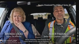 Surrey mayor defends ‘campaign style’ video funded by city