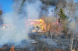 Parkland County wildfire