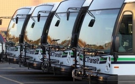 Highway 1 bus lanes open in Saanich